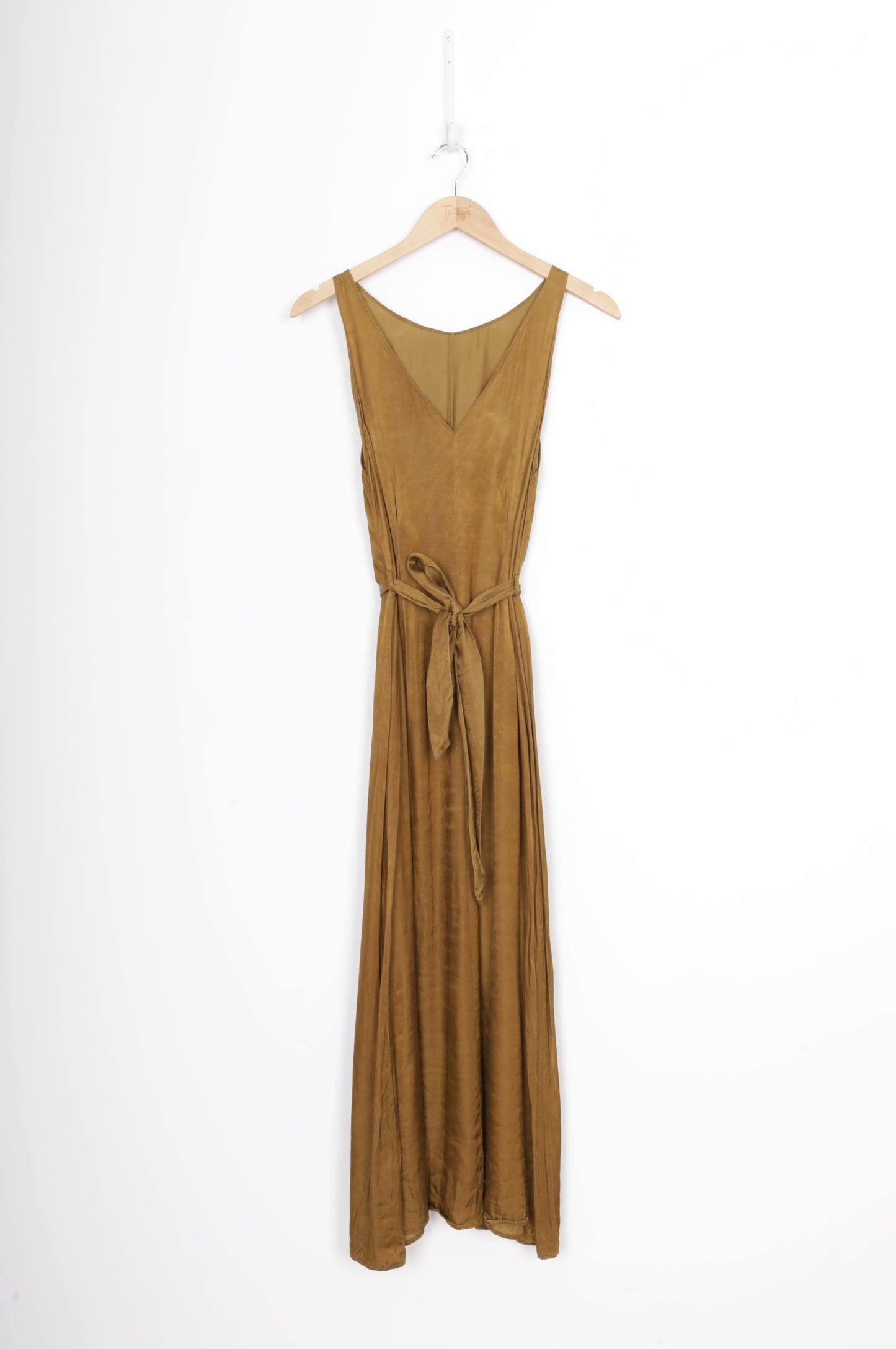 Max Womens Brown Dress Size 10