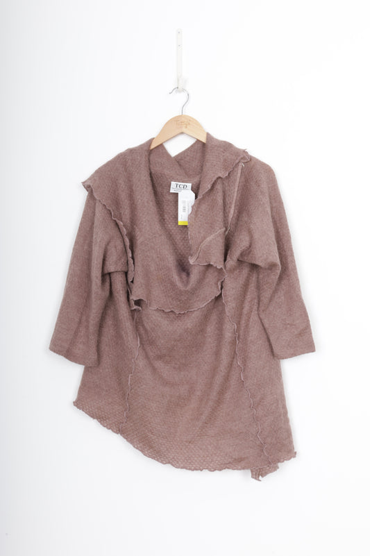 The Carpenter's Daughter Womens Brown Top Size XL