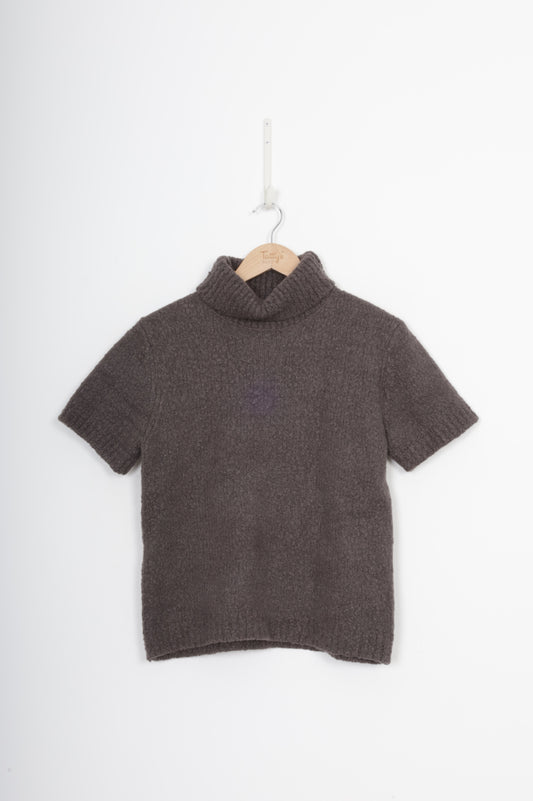 Hidemi Unisex Brown Top Size M