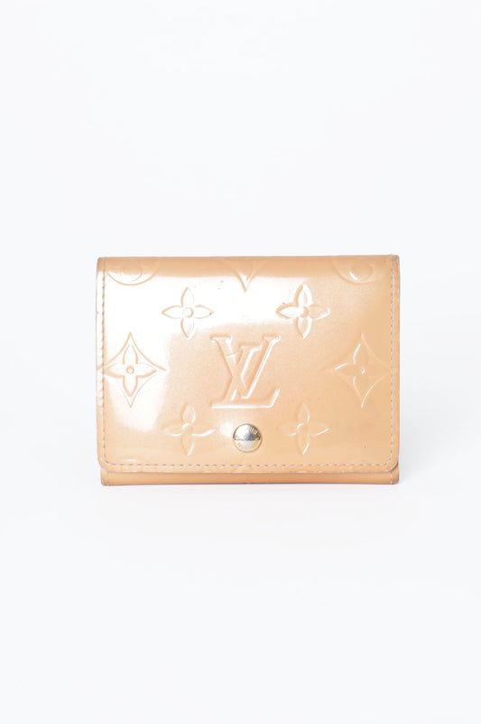 Louis Vuitton Womens Beige Wallet Size O/S