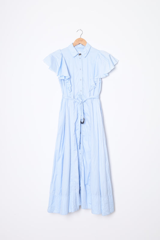 Aje. Womens Blue Dress Size 12
