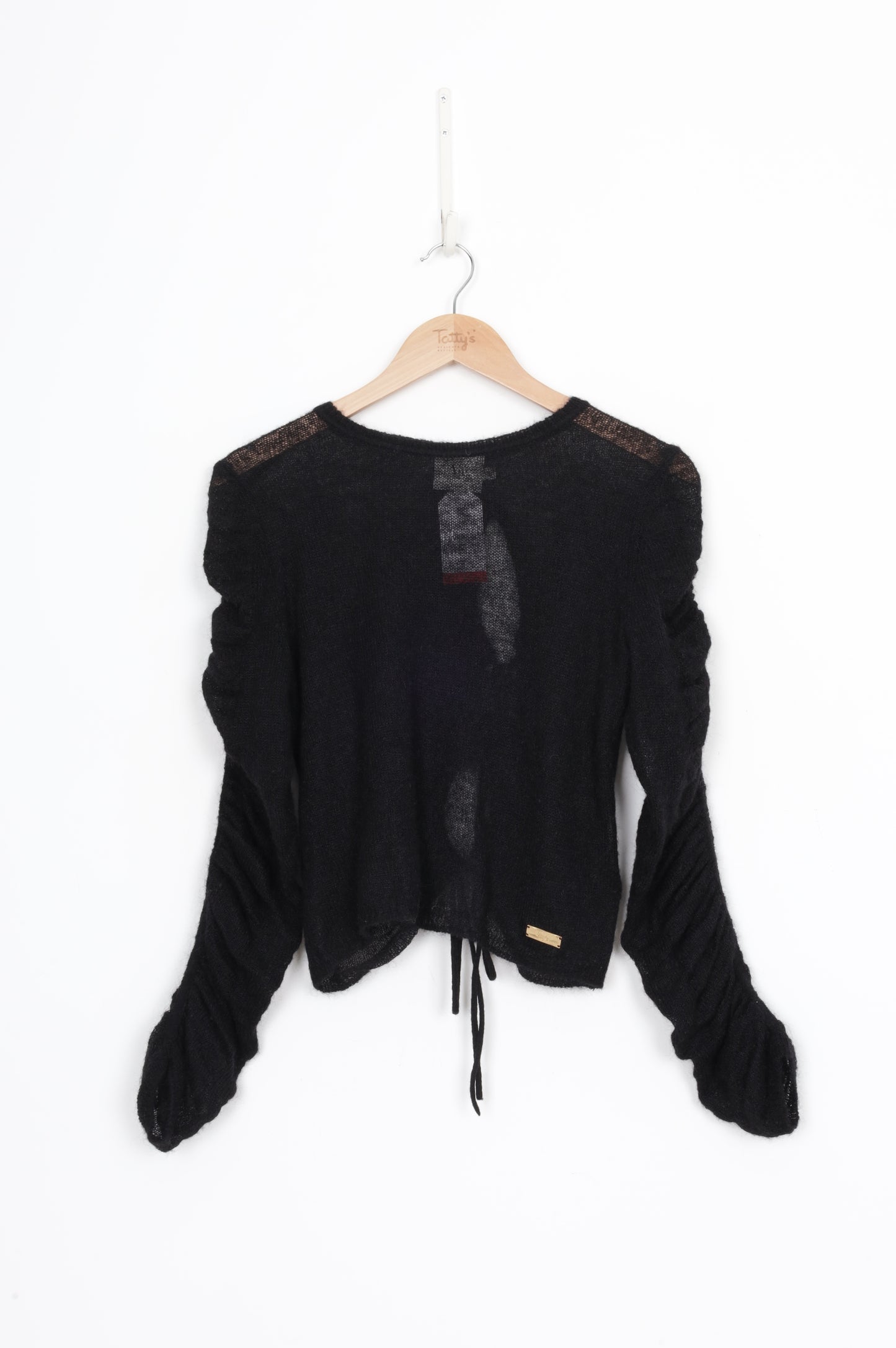 Aje Womens Black Jumper Size S