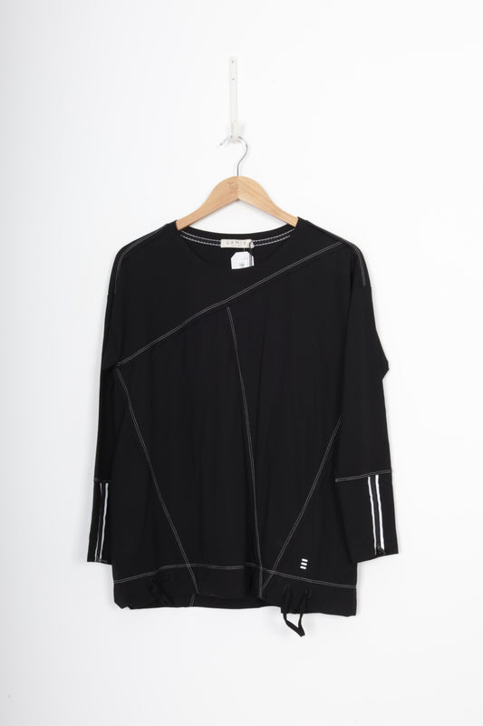 Lania the Label Womens Black Top Size XS