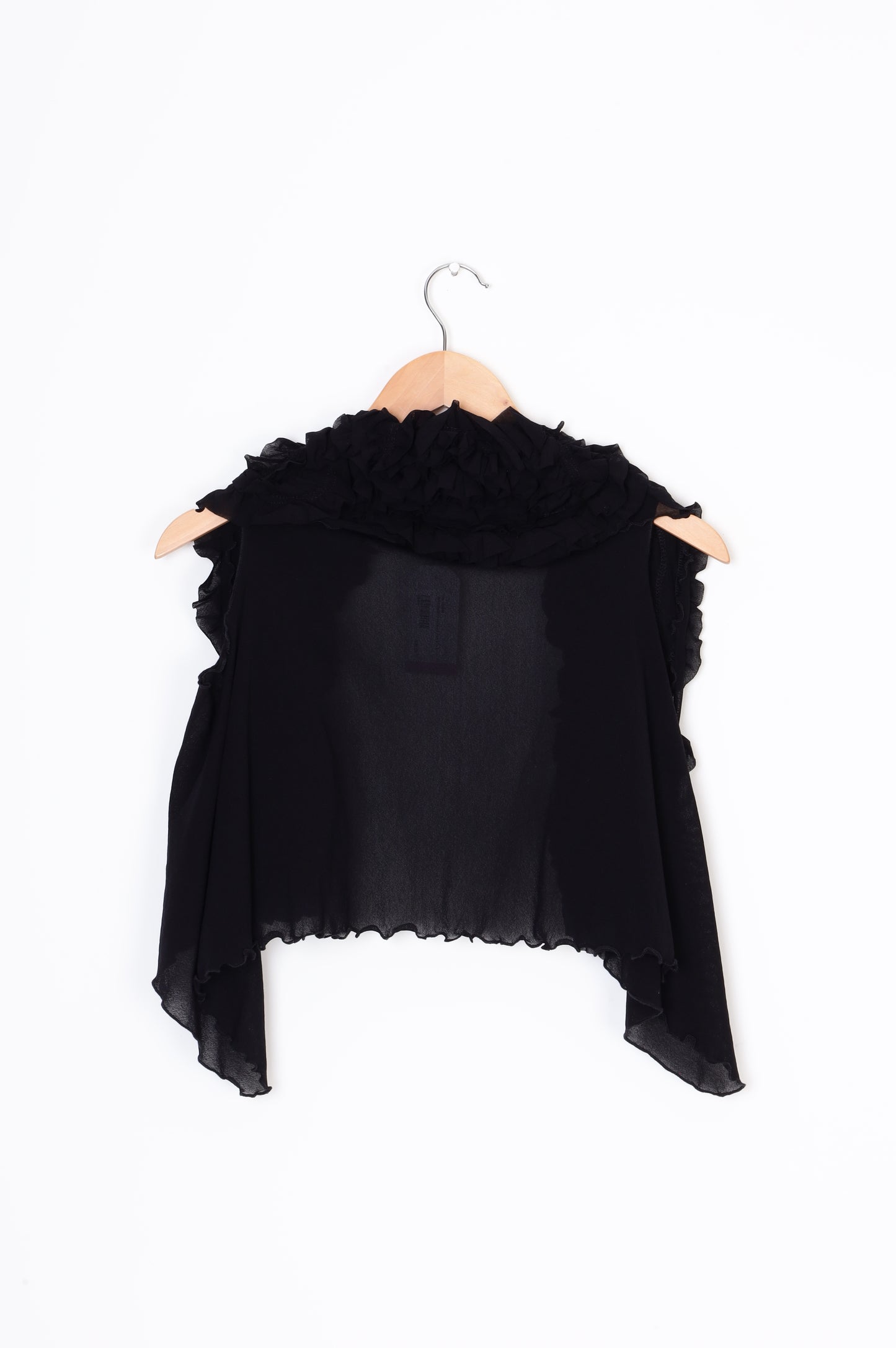 Rohmana Womens Black Vest Size S