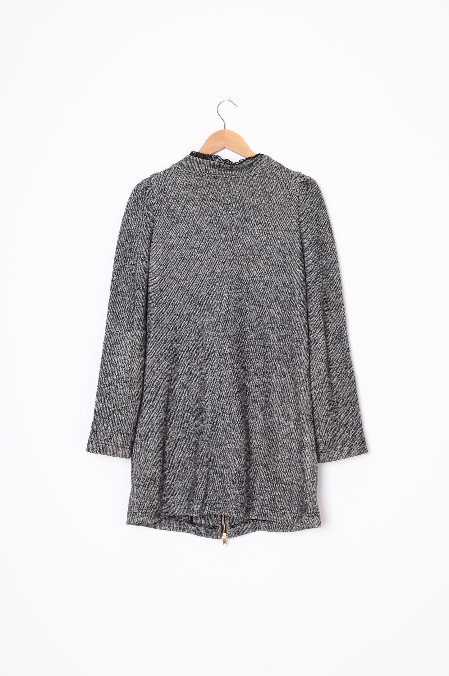 Red Valentino Womens Grey Coat Size S
