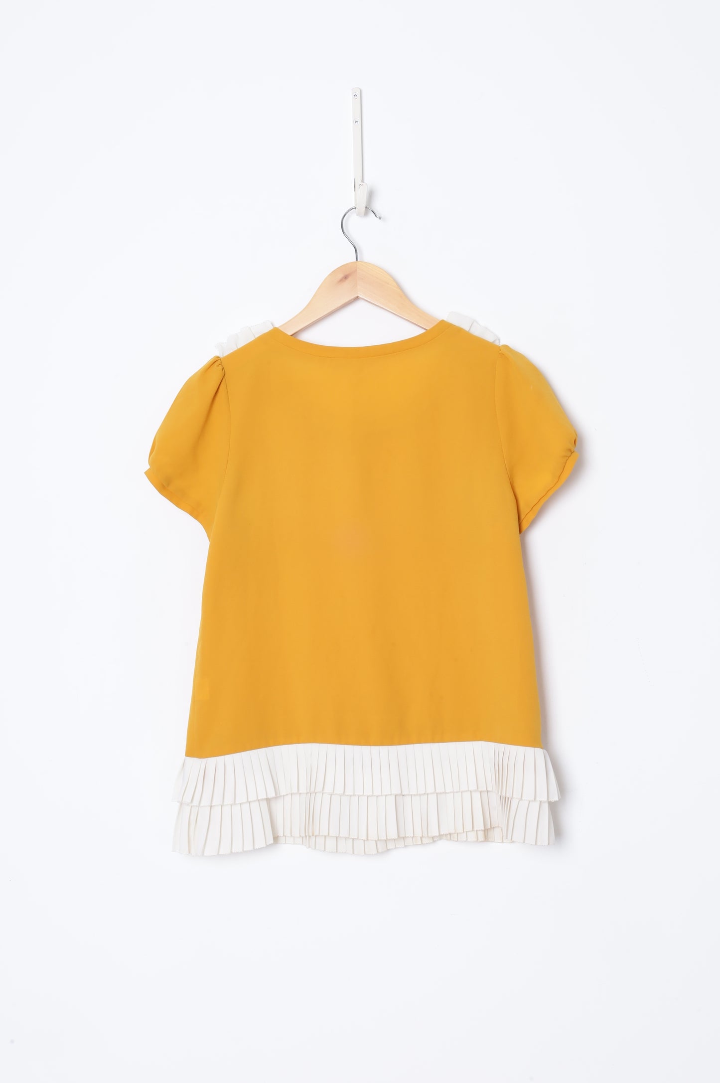 See by Chloe Womens Yellow Top Size 10