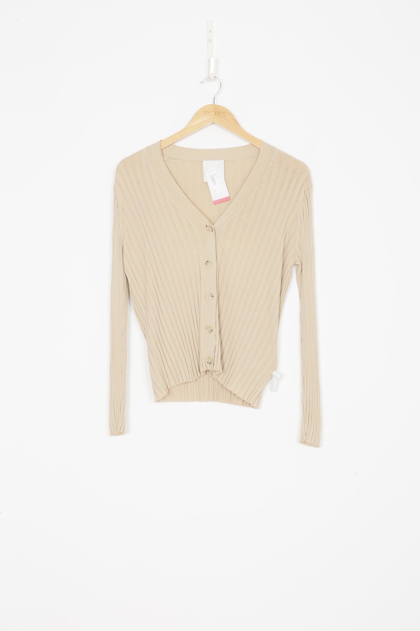 Allude Womens Beige Top Size M