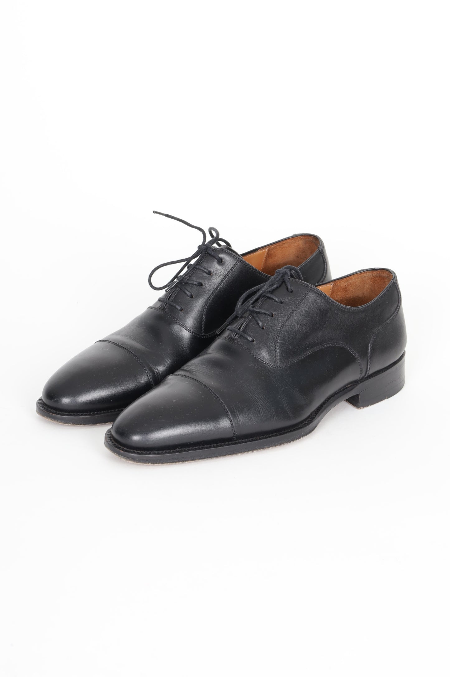 magnanni Mens Black Shoes Size EU 40