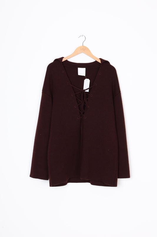 Paris Georgia Womens Brown Jumper Size L