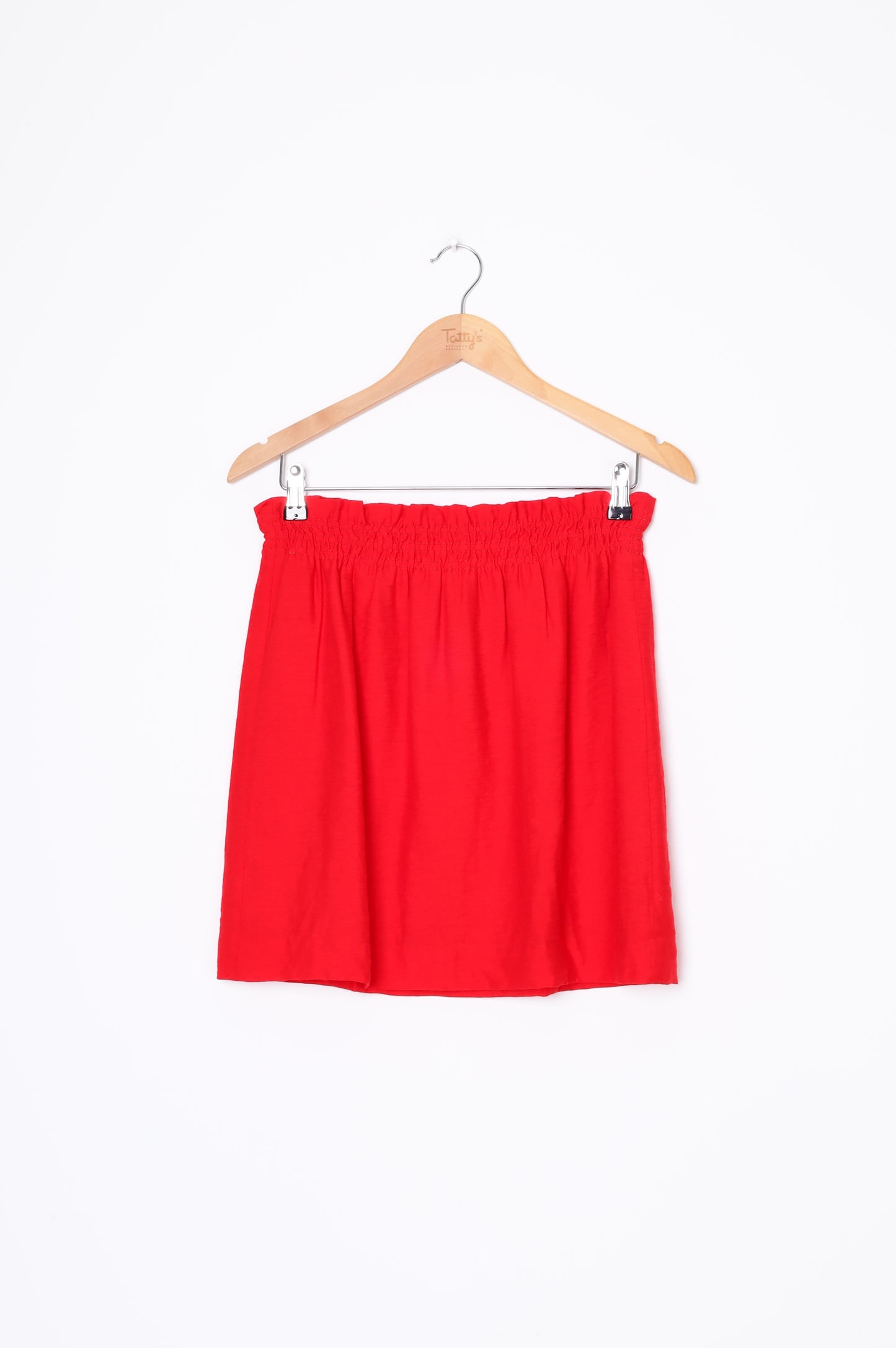 J.Crew Womens Red Mini Skirt Size 8
