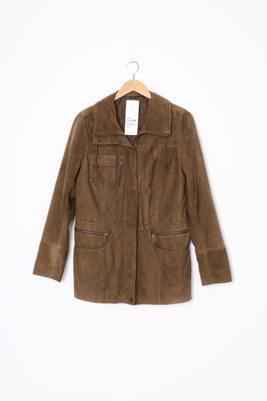 Sabatini Womens Khaki Jacket Size 12