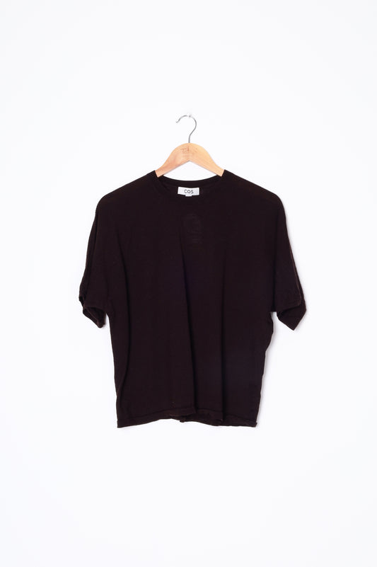 Cos Womens Brown Top Size S