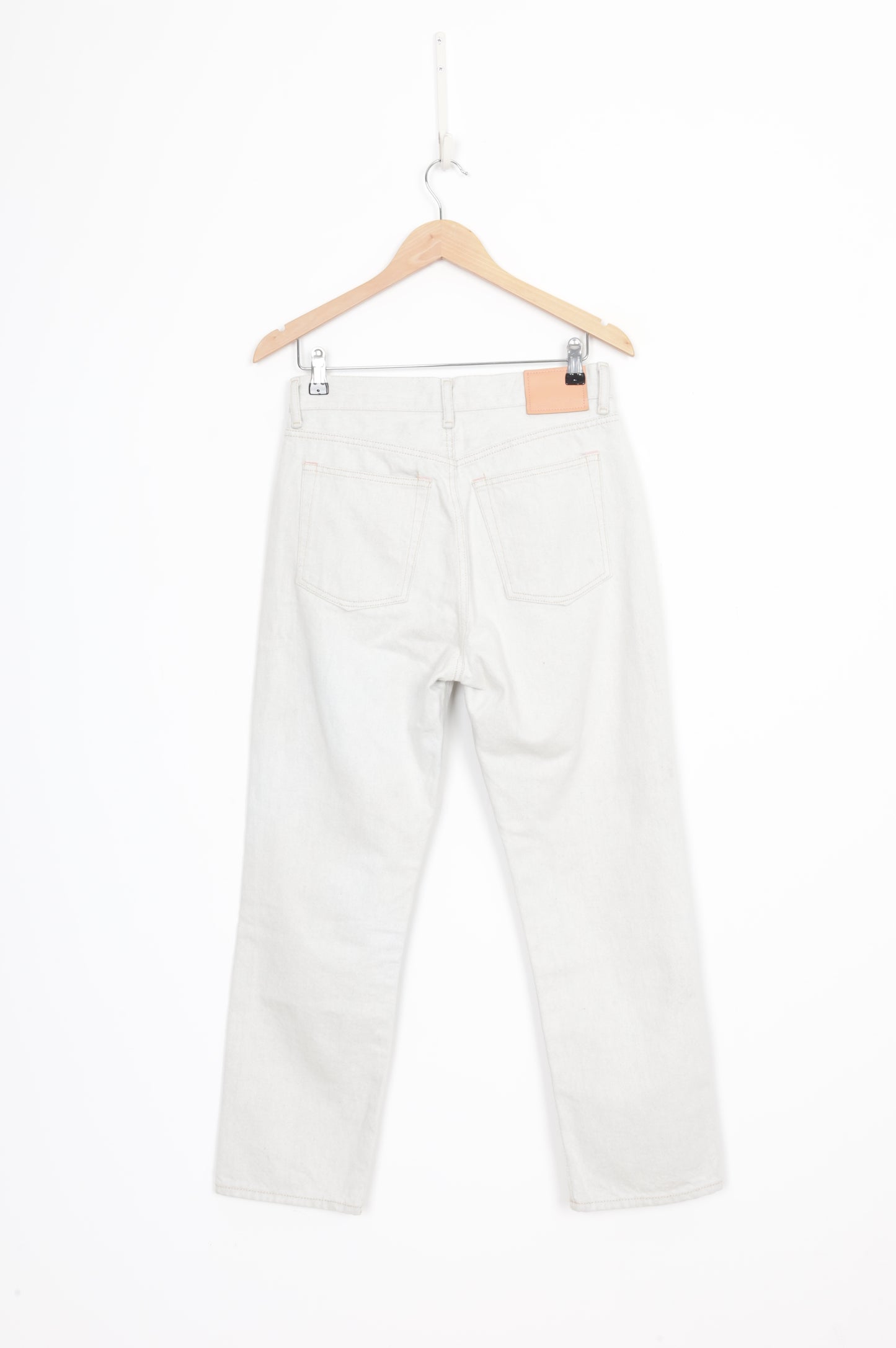 Acne Studios Womens White Jeans Size W 28