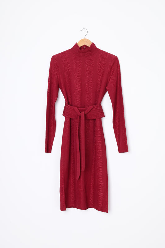 Scanlan Theodore Womens Red Dress Size 12