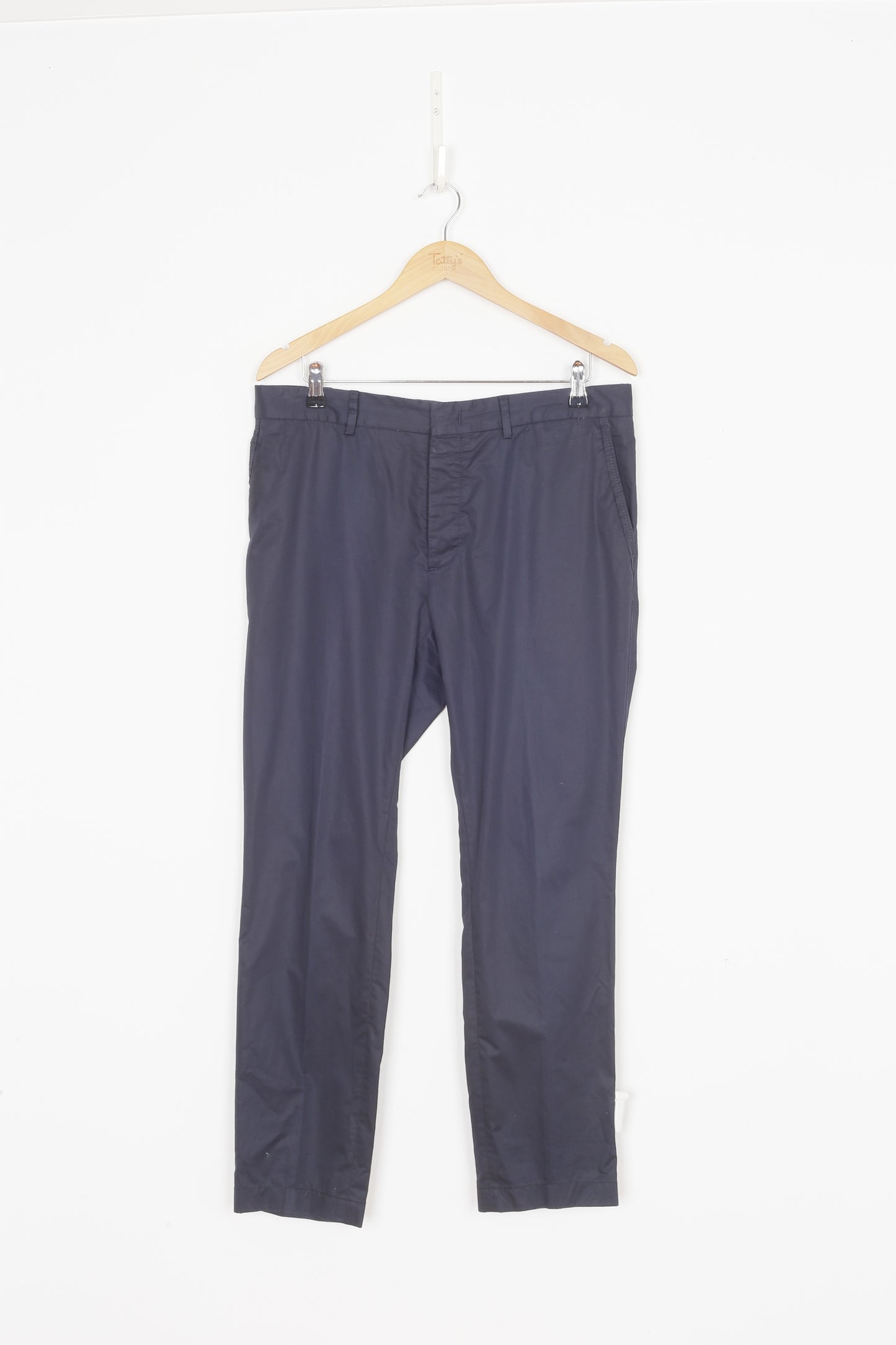 Lanvin Mens Blue Pants Size 52