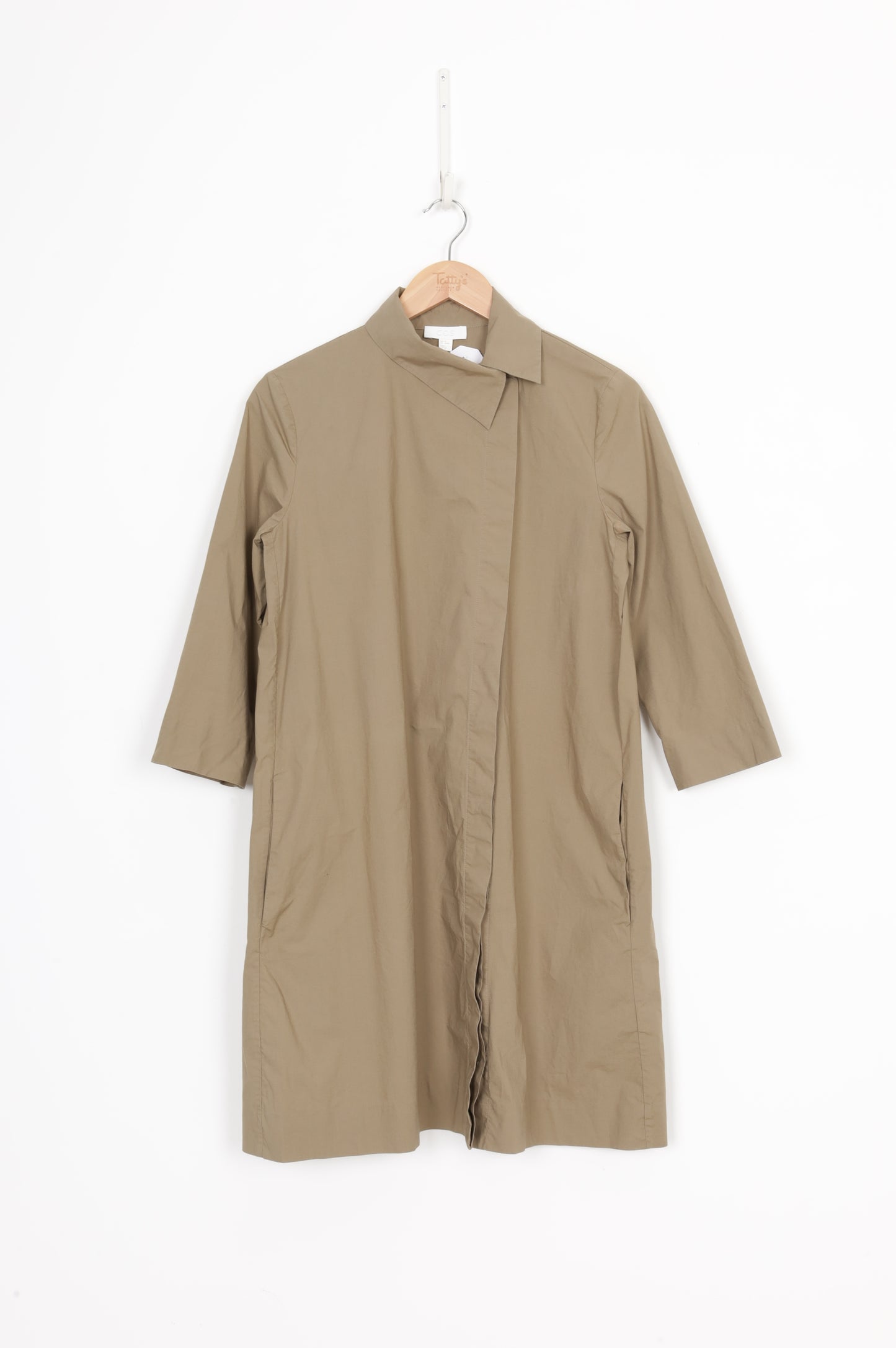 Cos Womens Khaki Dress Size 38