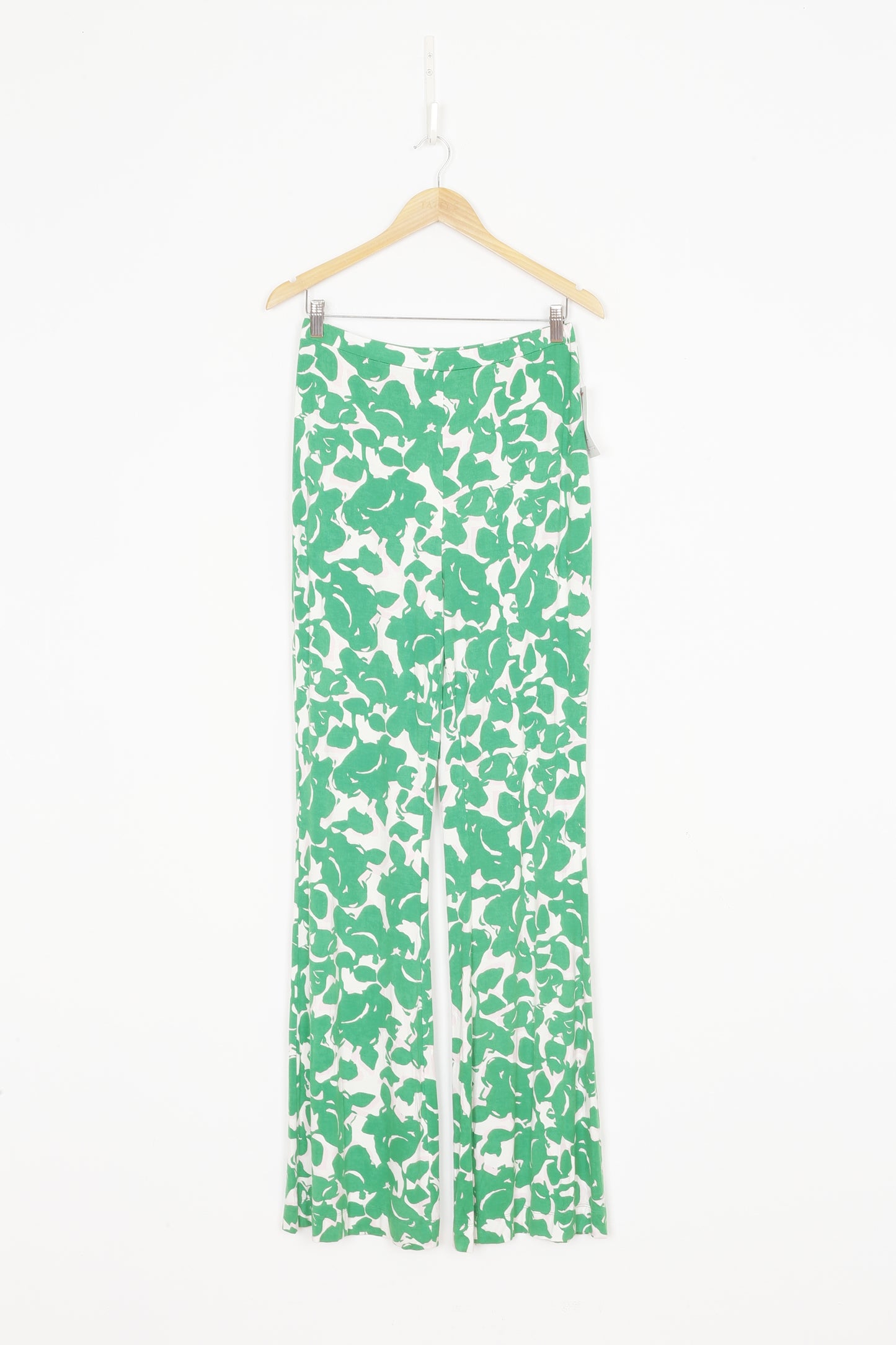 Diane von Furstenberg Womens Green Pants Size M