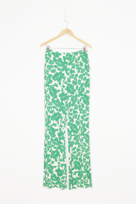 Diane von Furstenberg Womens Green Pants Size M
