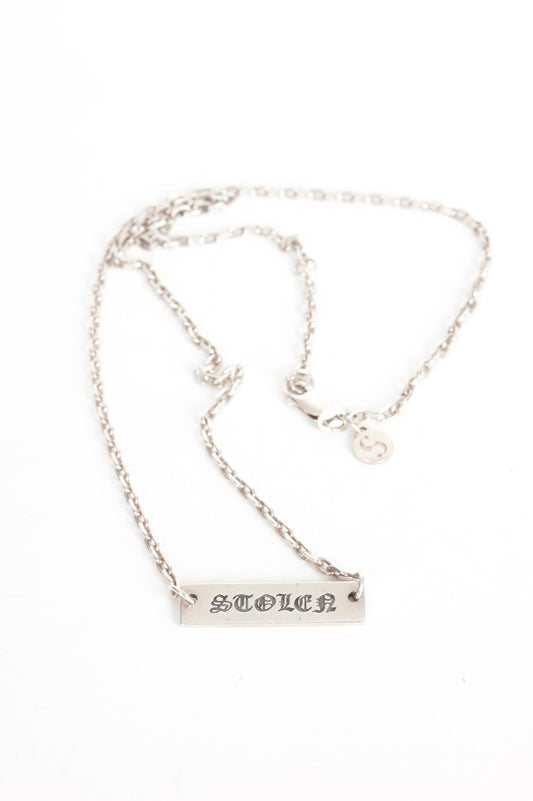 Stolen Girlfriends Club Womens Silver Necklace Size O/S