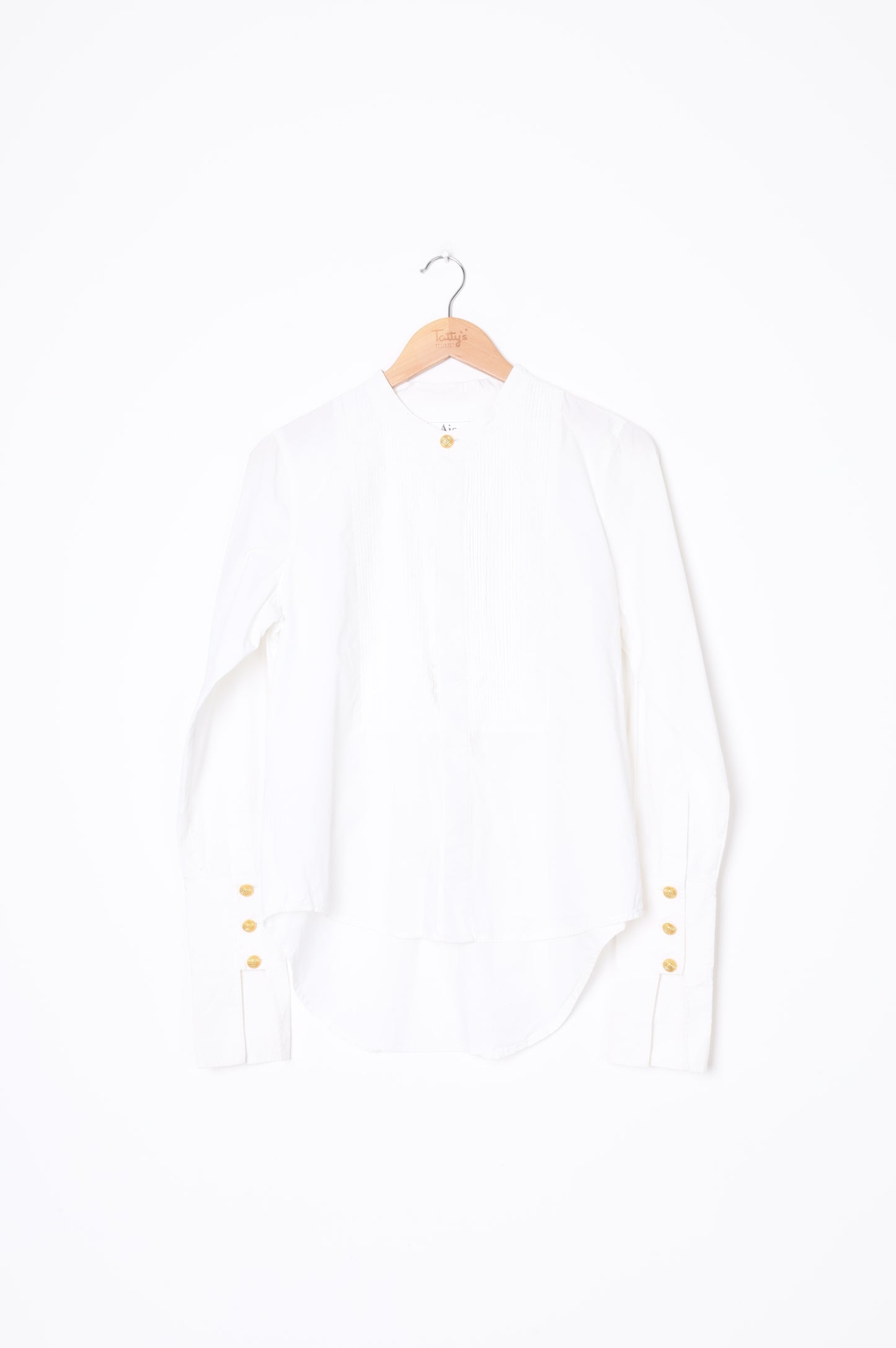 Aje Womens White Shirt Size 10