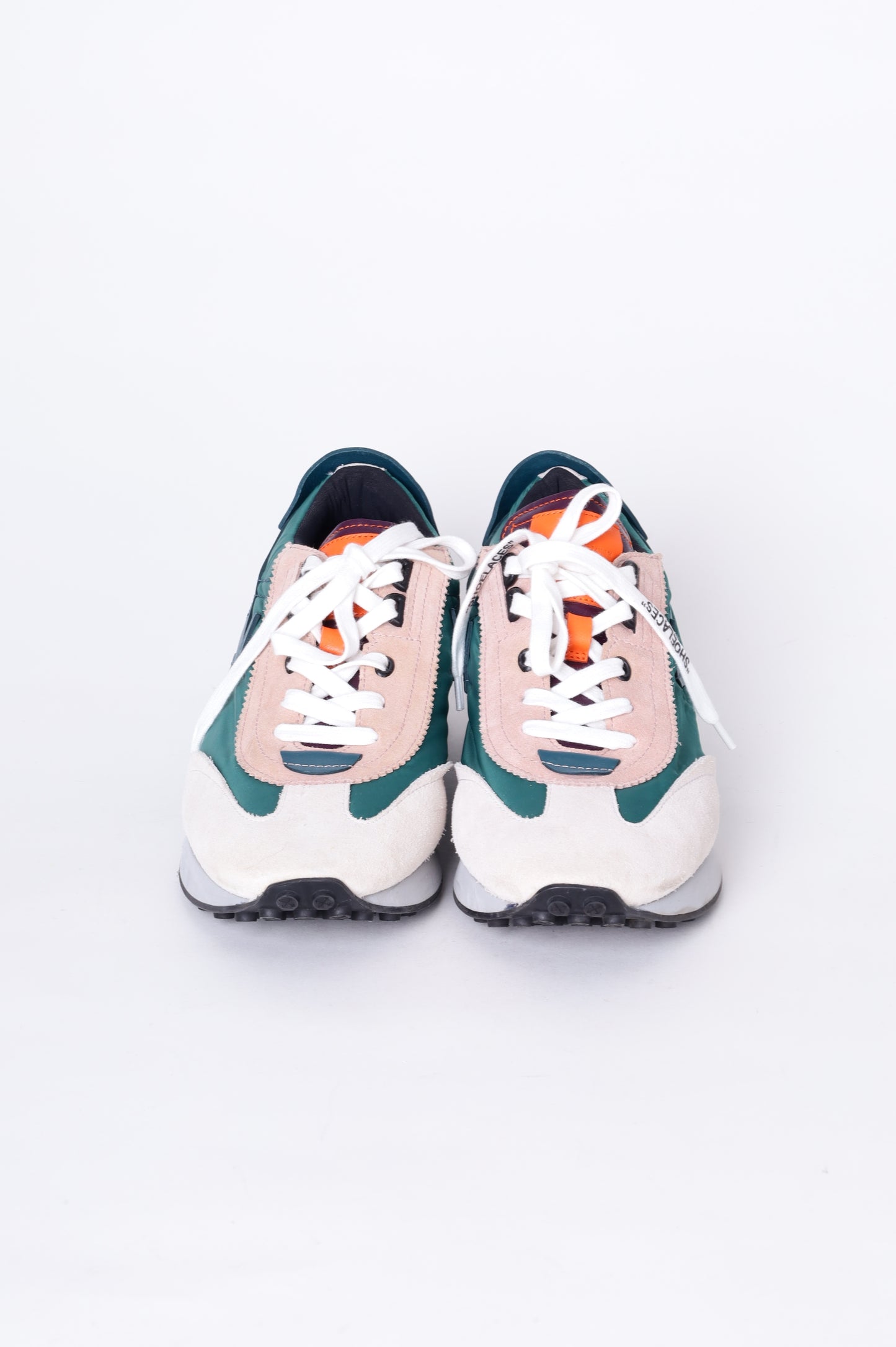 Off-White Womens Green Sneakers Size 40