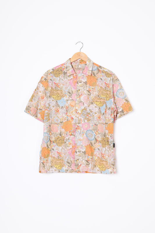 Burberry Mens Cream Shirt Size L