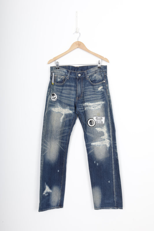 visible Womens Blue Jeans Size W 34