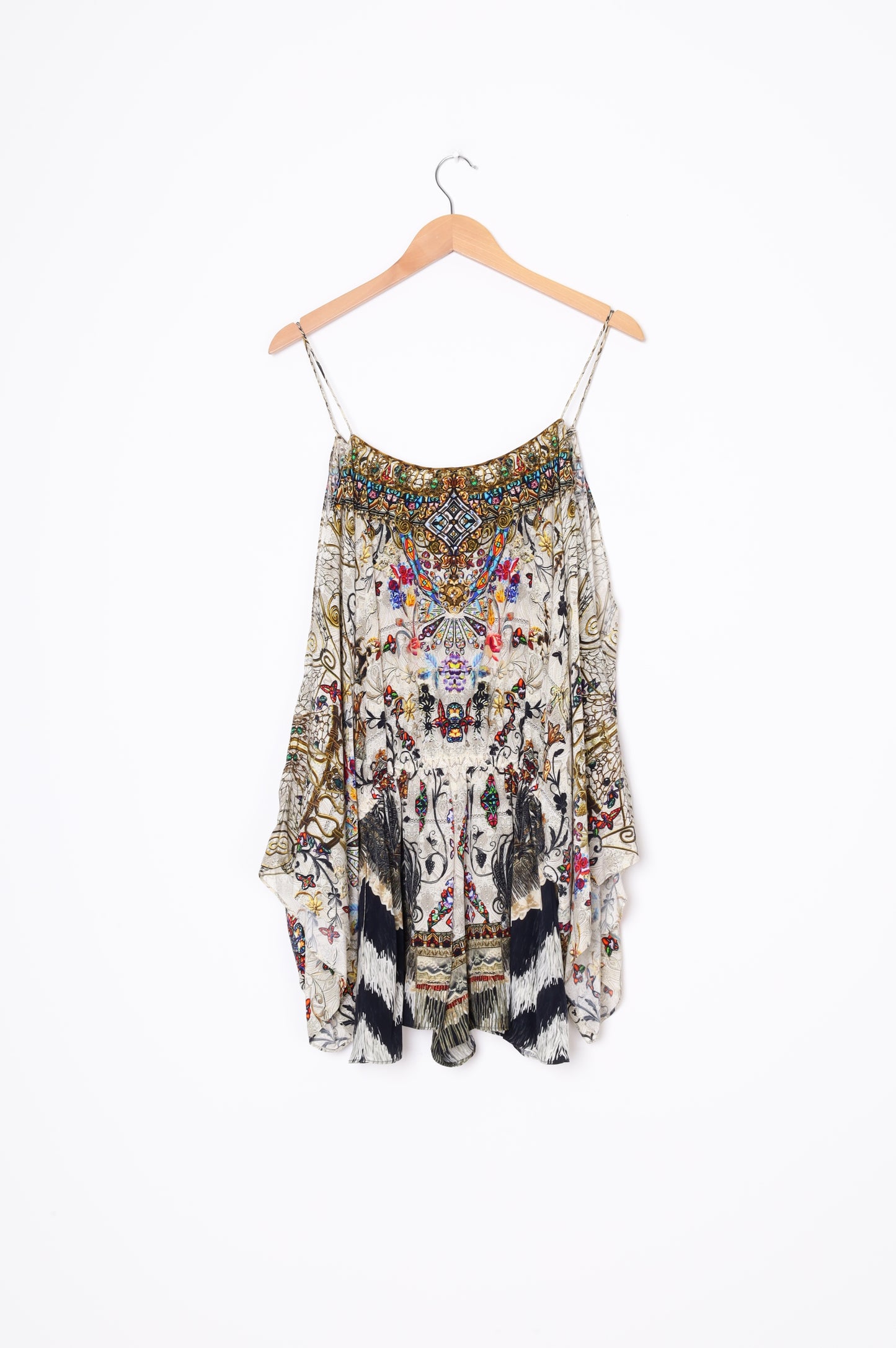 Camilla Womens Beige Playsuit Size 8