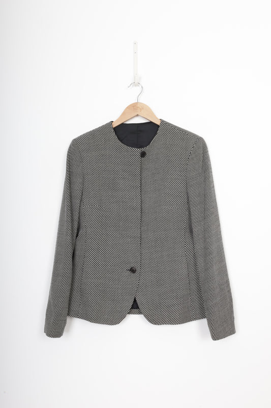 Keith Matheson Womens Black Jacket Size 10