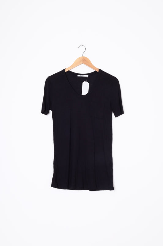 T Alexander Wang  Womens Black Top Size XS