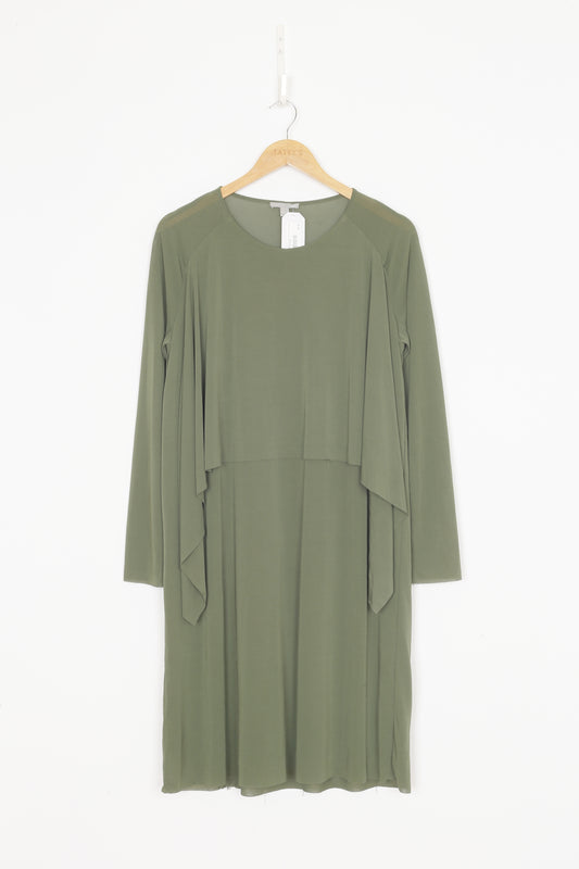 Cos Womens Green Dress Size M