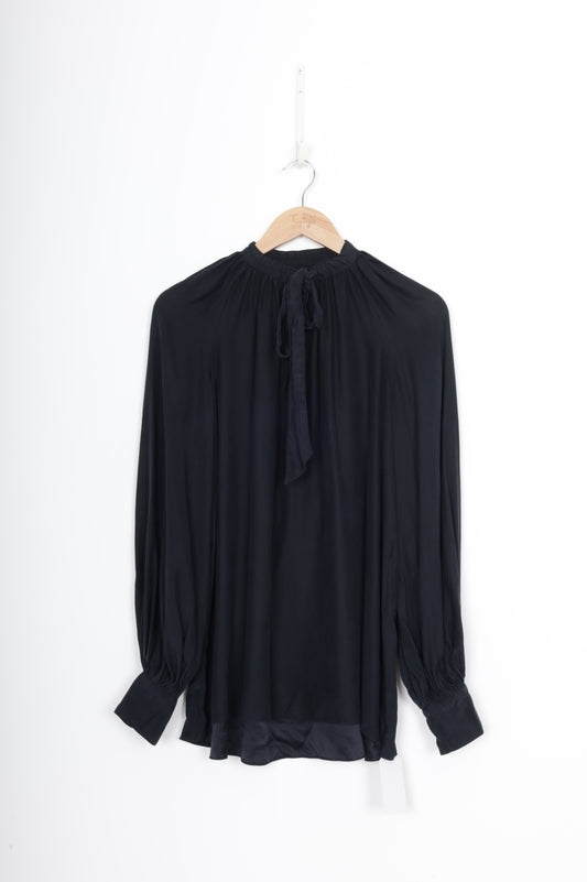 No Label Womens Black Blouse Size S