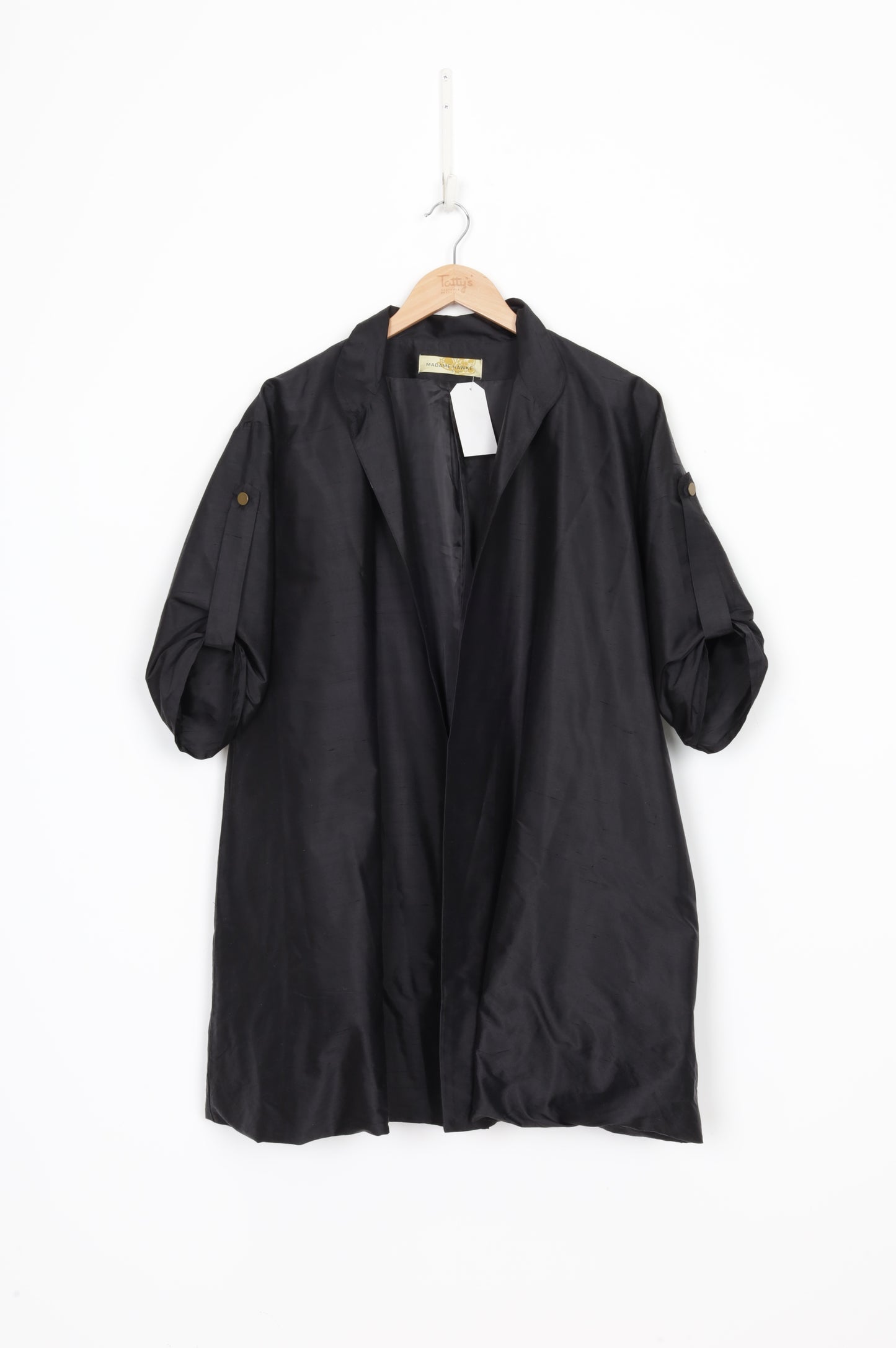 Madame Hawke by Ruby Womens Black Coat Size S