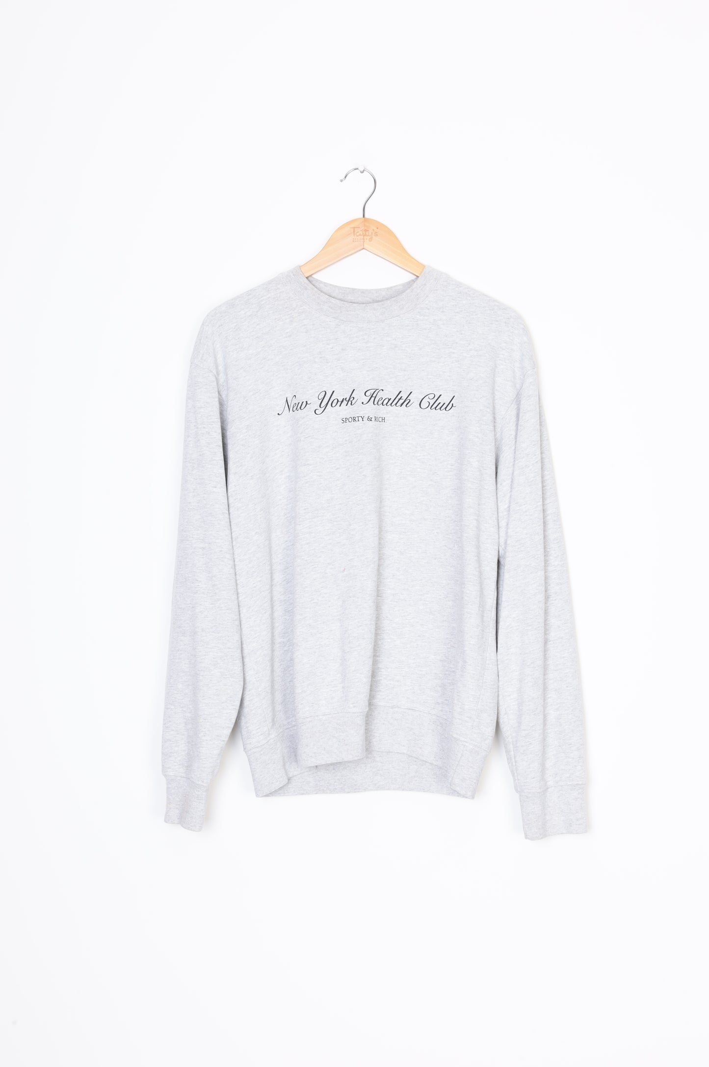 Sporty & Rich Womens Grey Jumper Size S