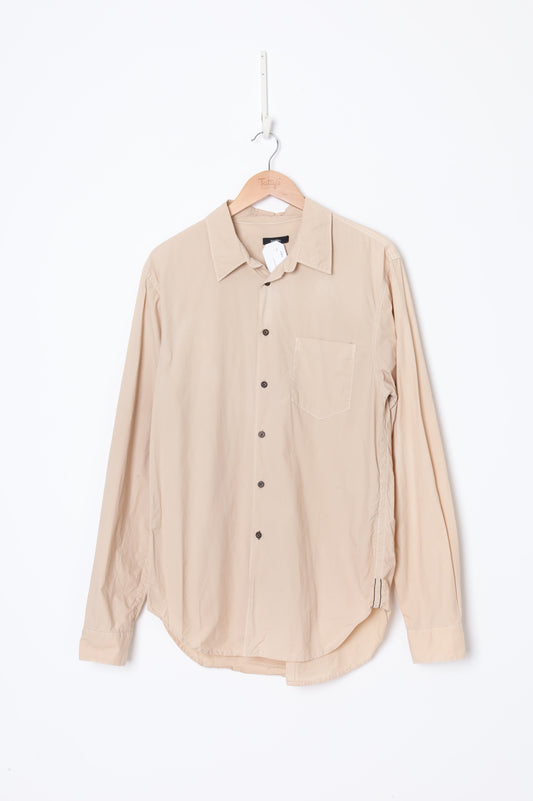 Bassike Mens Beige Shirt Size S