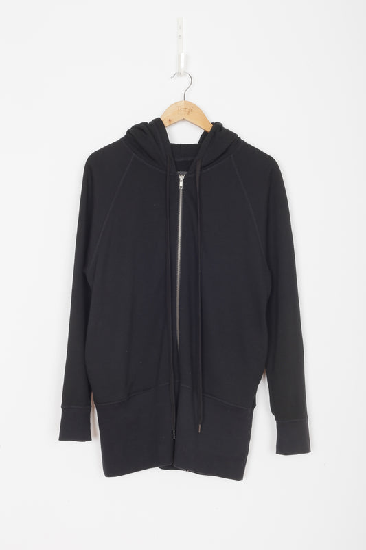 Nom D Womens Black Sweatshirt Size S