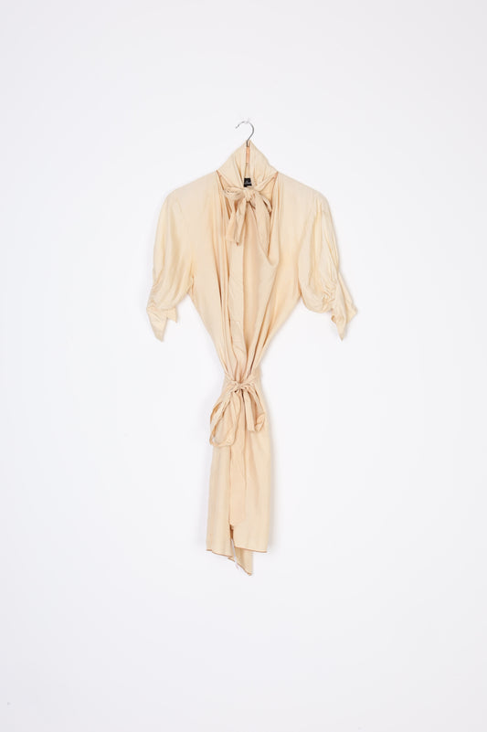 Miss Crabb - Sample Womens Beige Coat Size O/S