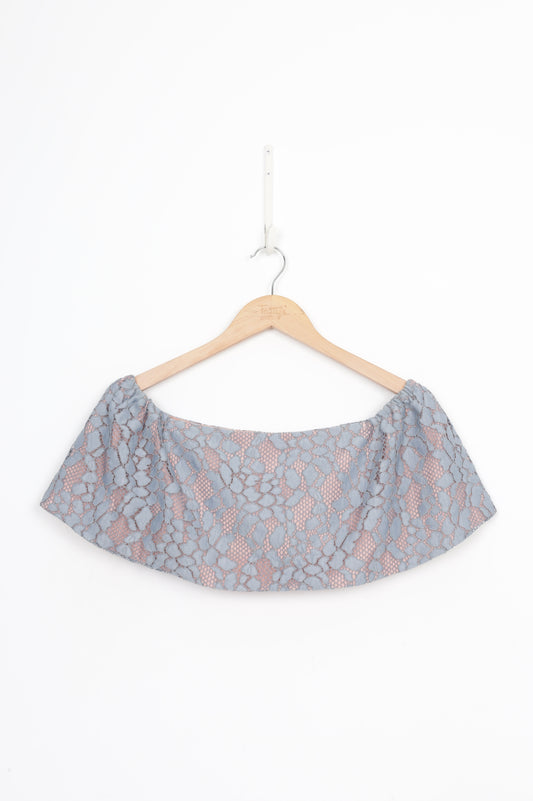 Alexis Womens Blue Top Size XS