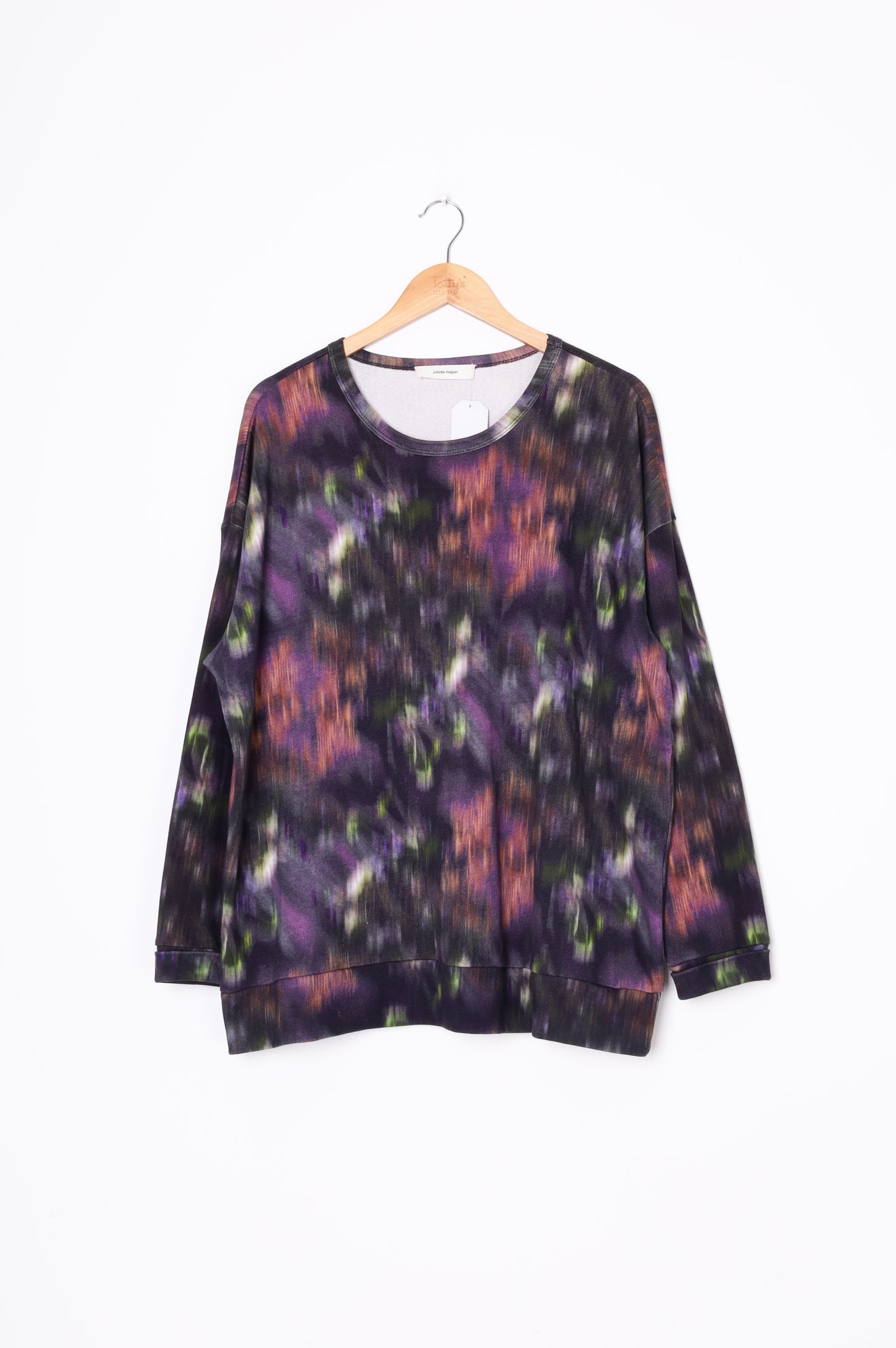 Juliette Hogan Womens Purple Jumper Size XL
