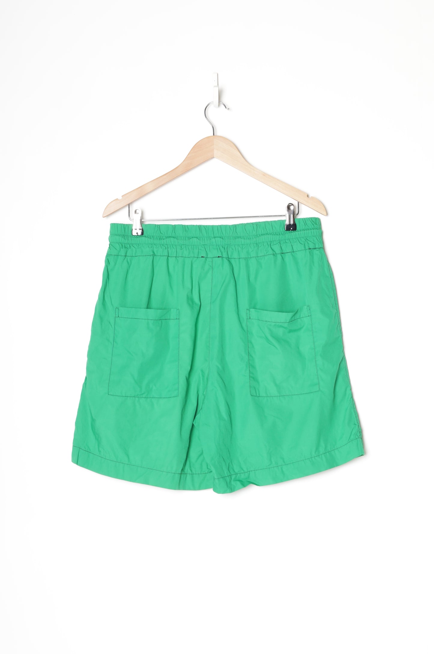 Bassike Womens Green Shorts Size 4