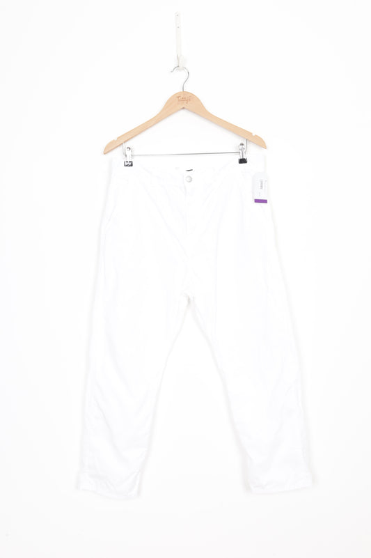 Edwin Mens White Pants Size M