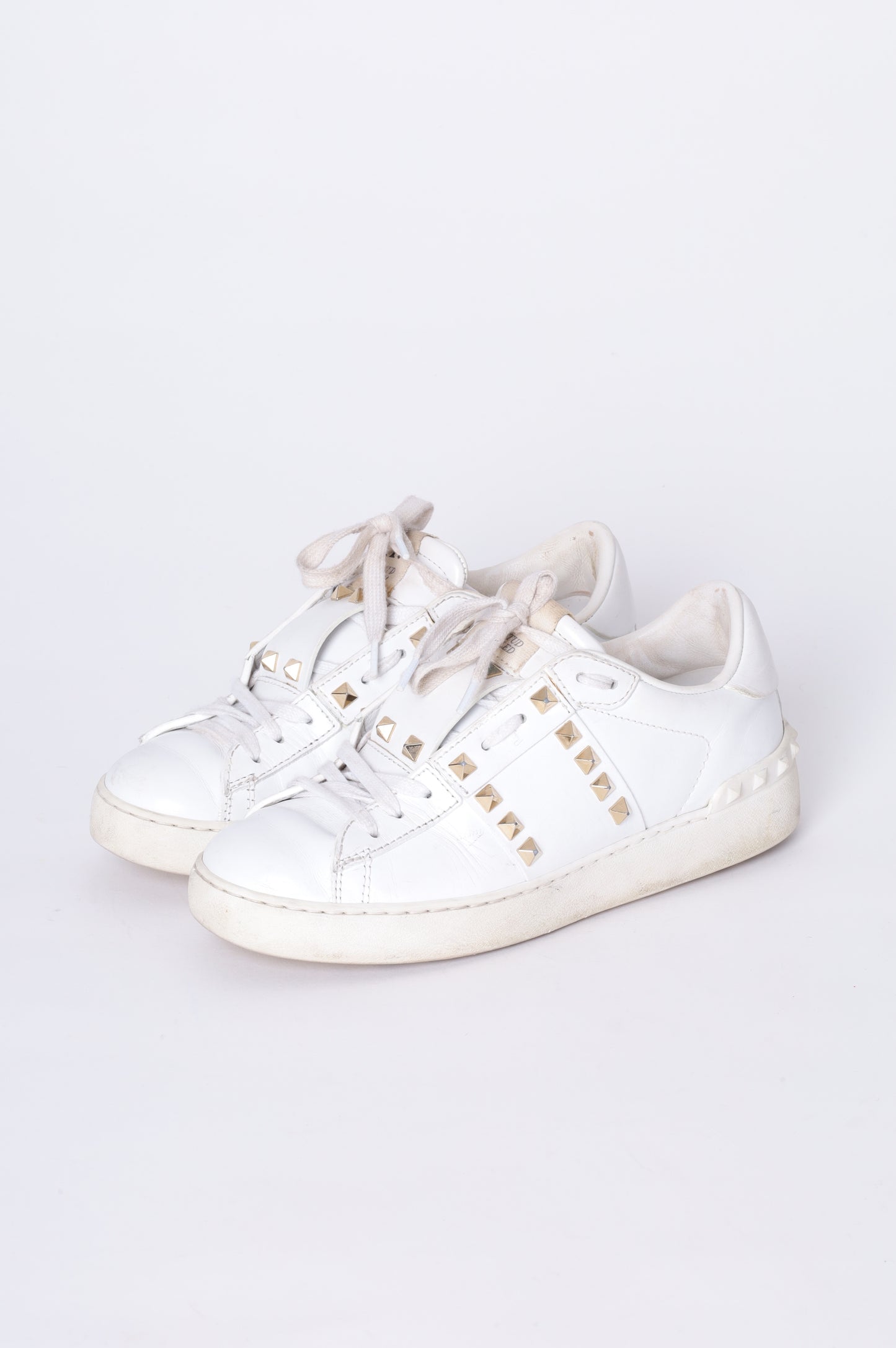 Valentino Garavani Womens White Sneakers Size EU 36