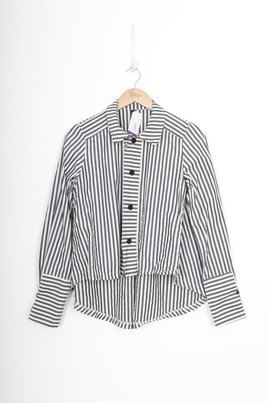 Taylor Womens White Shirt Size S