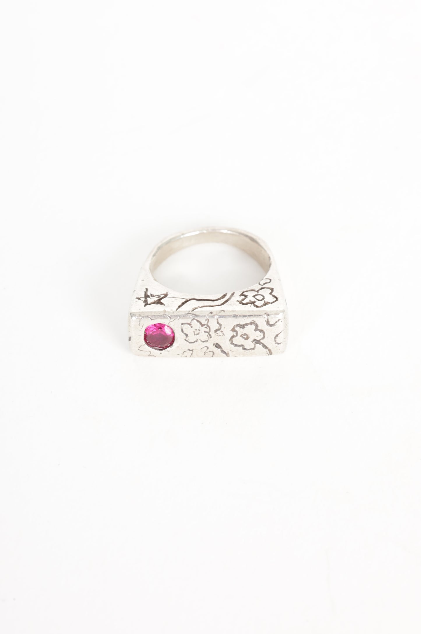 Harriet Xooj Womens Silver Ring Size 7