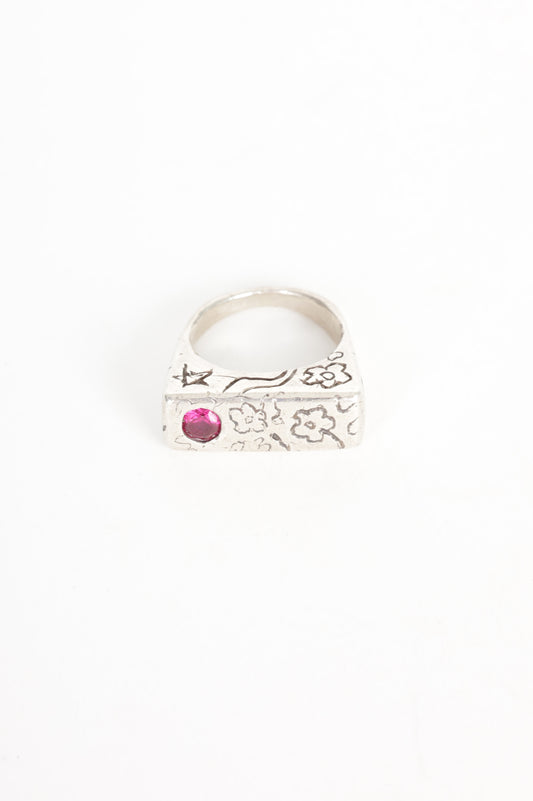 Harriet Xooj Womens Silver Ring Size 7