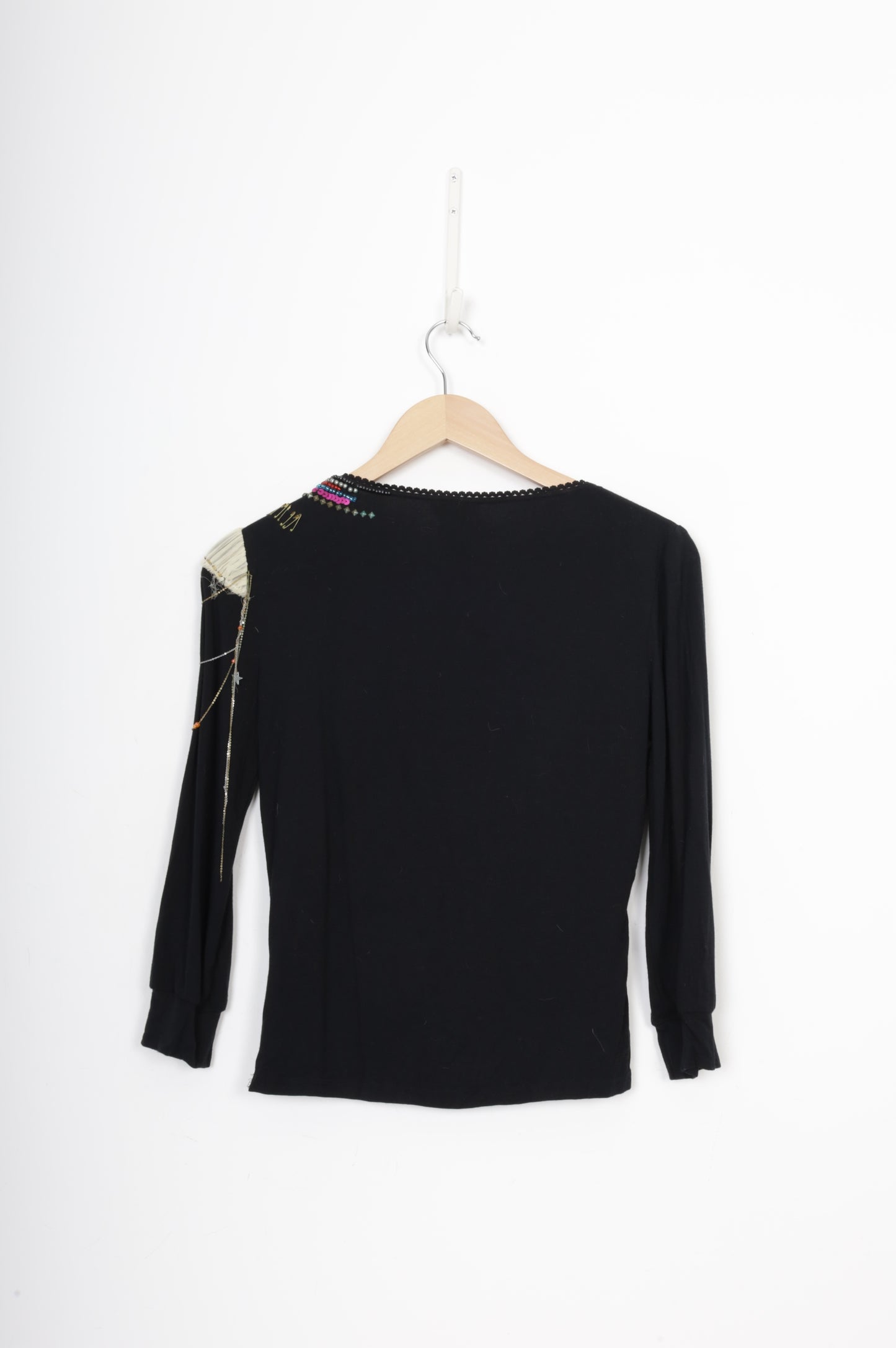 Christian Lacroix Womens Black Top Size M