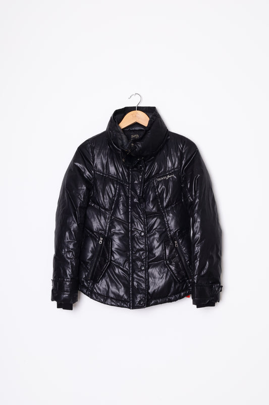 Guess Jeans Womens Black Jacket Size S