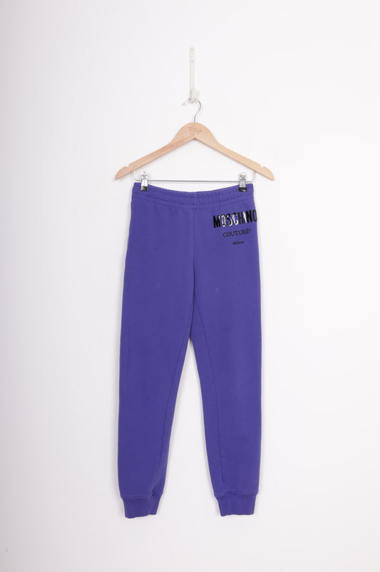 Moschino Couture Womens Purple Pants Size 4