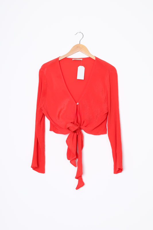 Paloma Wool Womens Red Top Size M
