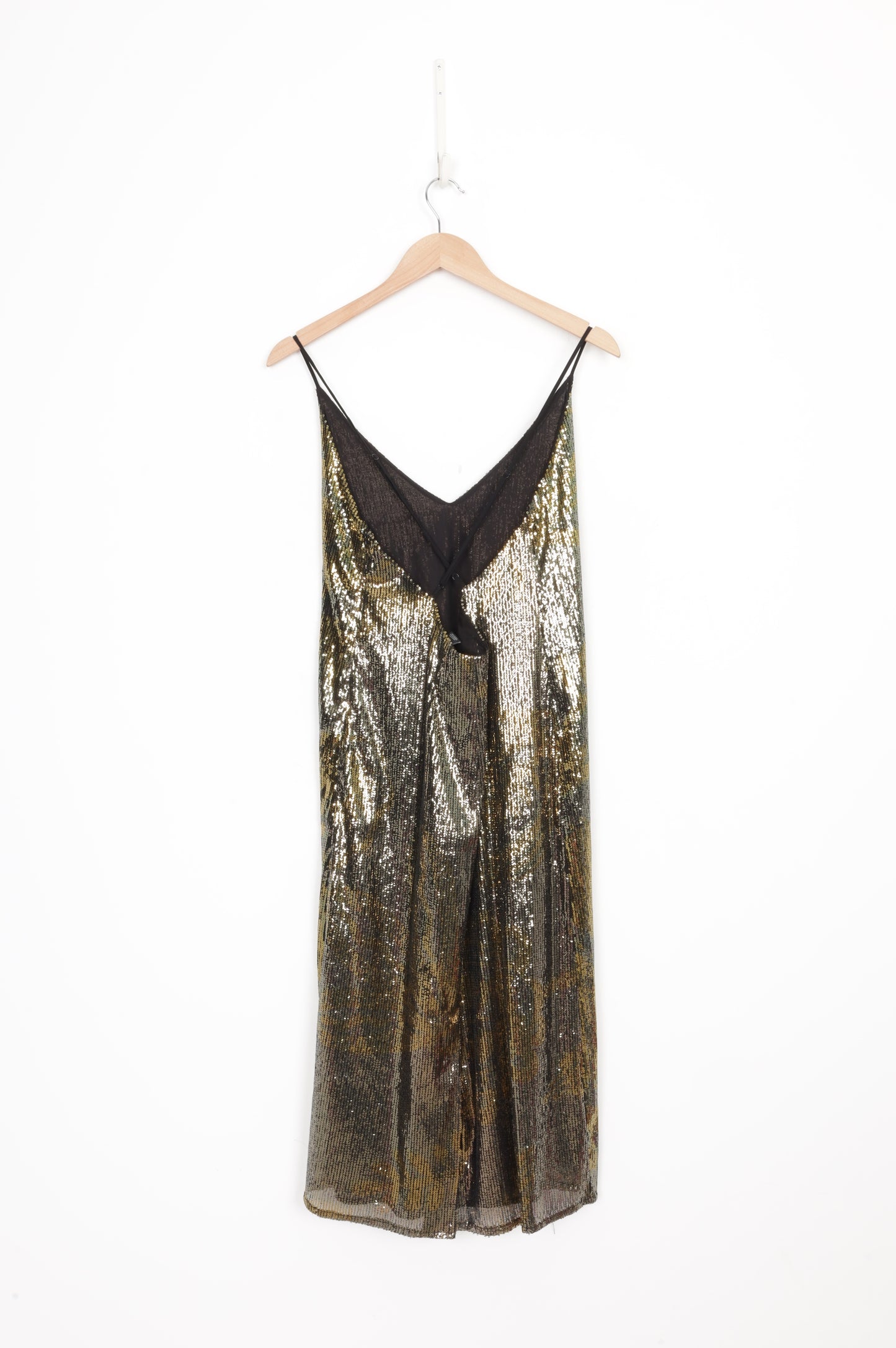 Scotch & Soda Womens Gold Dress Size M